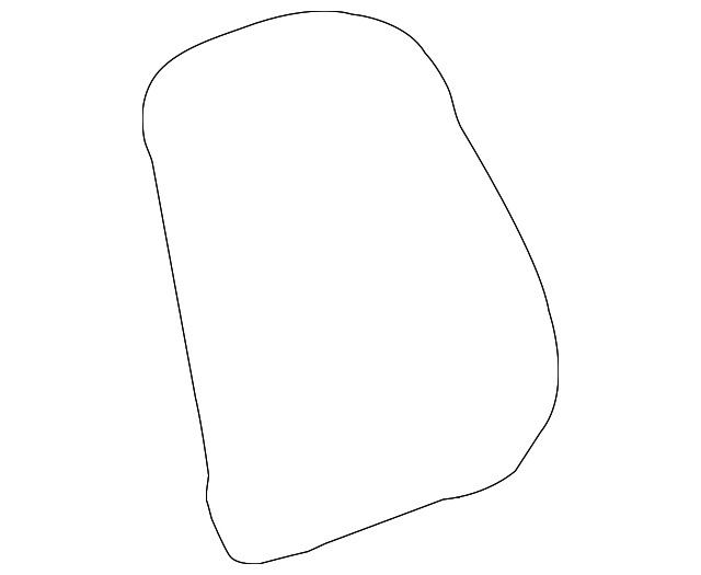 23496622 Деталь SEAT BACK COVER