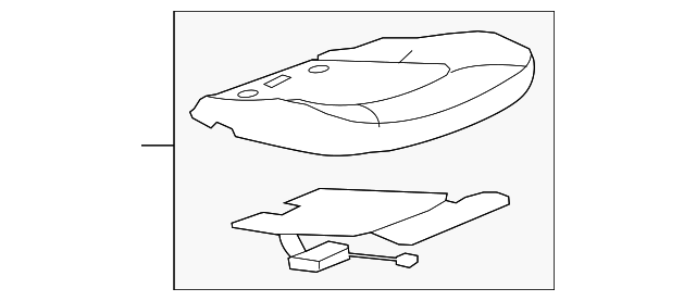 19210877 Деталь SEAT CUSHION PAD