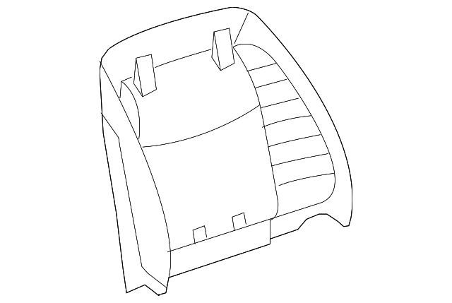 25939493 Деталь SEAT BACK PANEL
