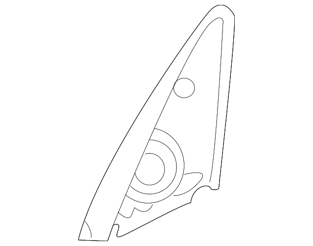 51-32-7-016-645 Деталь CORNER COVER, LEFT