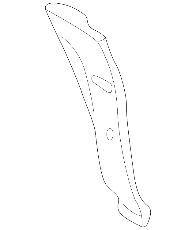 57790FA051 Деталь BUMPER COVER SIDE BRACKET, LEFT