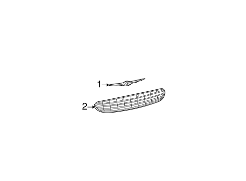 Sebring EXTERIOR TRIM - FRONT BUMPER