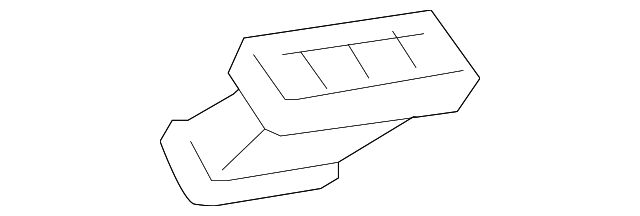 55961-60100-E0 Деталь DEFOGGER GRILLE, LEFT
