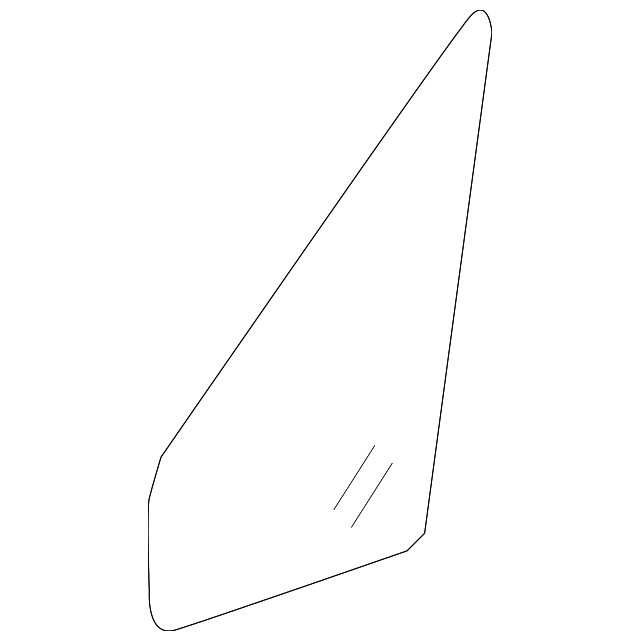 5104353AA Деталь VENT GLASS, LEFT