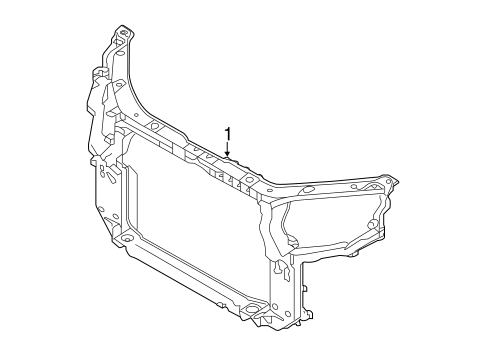 Sorento RADIATOR SUPPORT