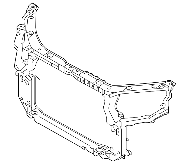 64101-1U500 Деталь RADIATOR SUPPORT