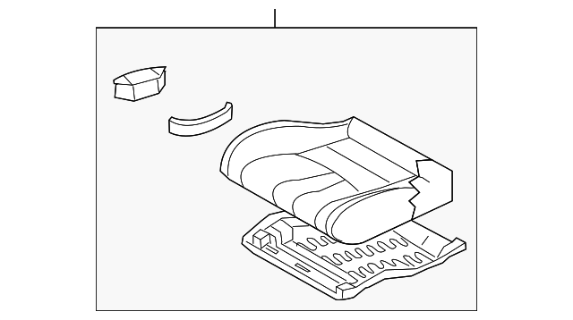 87350-1EE2A Деталь SEAT CUSHION