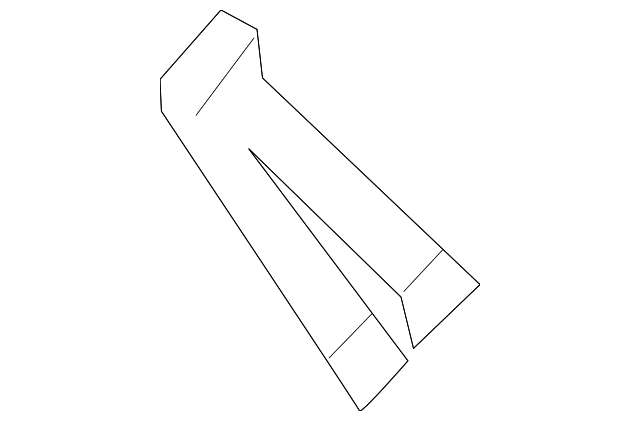 61764-0E030 Деталь SEAT BELT REINF, RIGHT