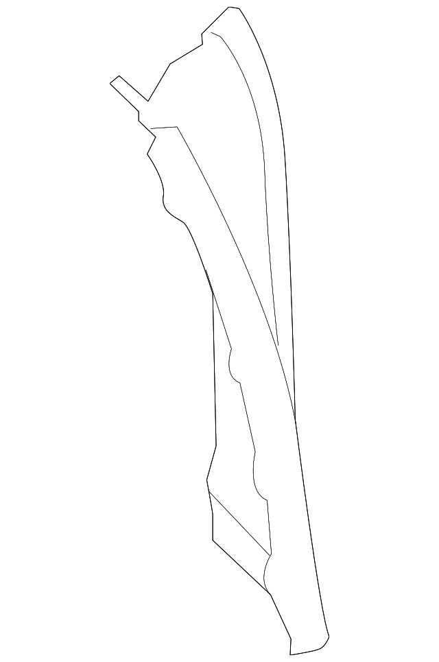 61734-0E050 Деталь INNER PANEL, LEFT