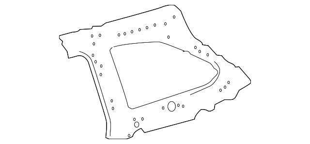 61732-0E050 Деталь OPENING PANEL, LEFT