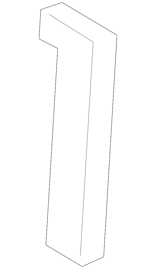 86355-2P000 Деталь LETTER