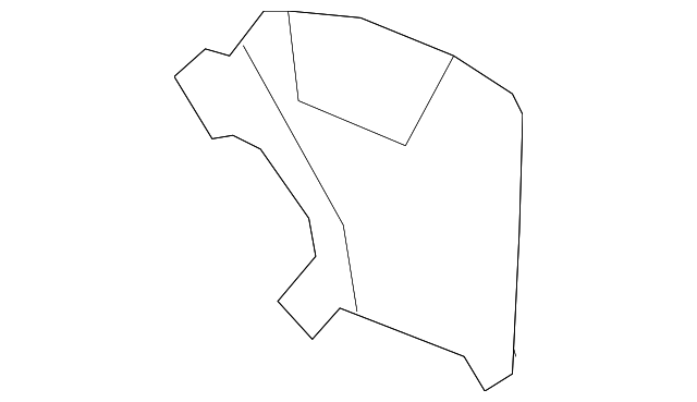 1HM13XDBAC Деталь INNER COVER, LEFT