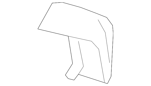 1HM101J1AC Деталь OUTER COVER, LEFT