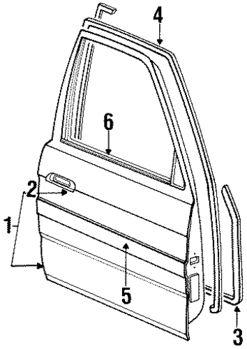 626 DOOR & COMPONENTS