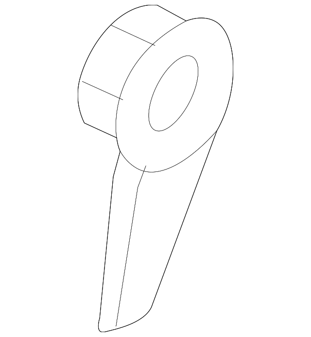 -W717682-S440 Деталь SHOCK RETAINER NUT, LEFT