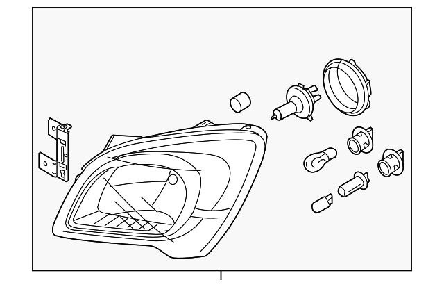 92102-1F531 Деталь HEADLAMP ASSY, RIGHT