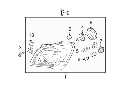 Sportage BULBS - CHASSIS 3