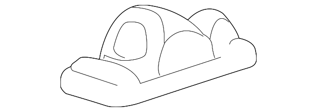 3591078J00 Деталь LICENSE LAMP, LEFT