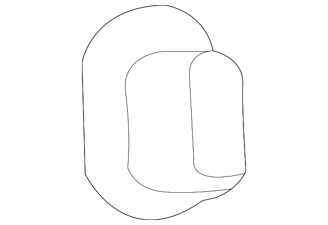 75792-0R010 APPLIQUE CLIP, RIGHT