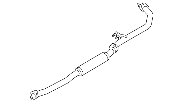 28650-2M100 CENTER PIPE