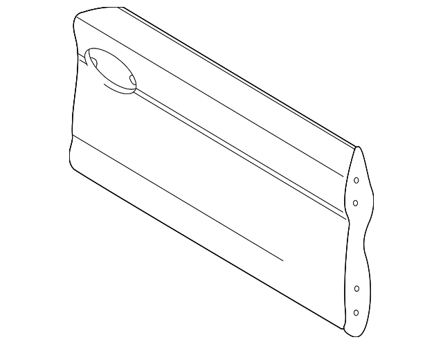 76004-2C200 DOOR SHELL, RIGHT