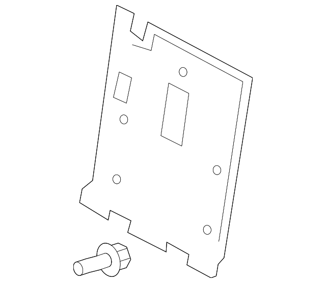 79207-60060-C2 Деталь BACK PANEL TRIM, RIGHT