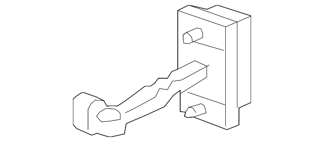 92258180 DOOR CHECK, RIGHT