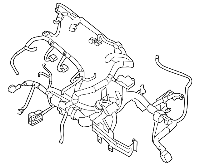 24011-3SG1B Деталь ENGINE HARNESS