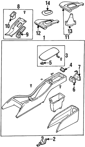 Legacy CENTER CONSOLE