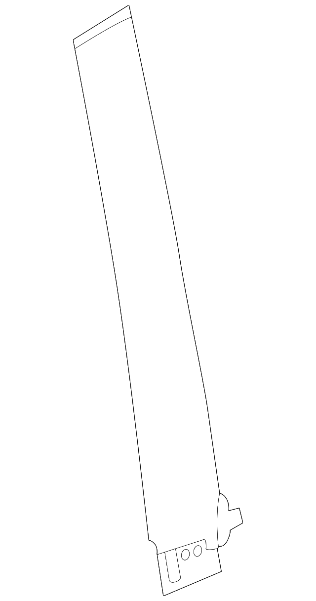 C235-50-8W3B Деталь APPLIQUE, LEFT