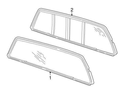 i-290 GLASS & HARDWARE - BACK