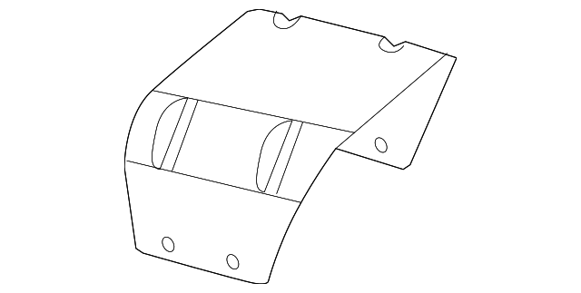 52113724AB Деталь VAPOR CANISTER UPPER COVER