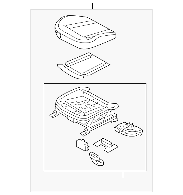 88203-4UAA0AVC CUSHION ASSY