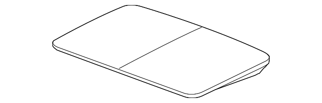 25791961 Деталь SUNROOF GLASS