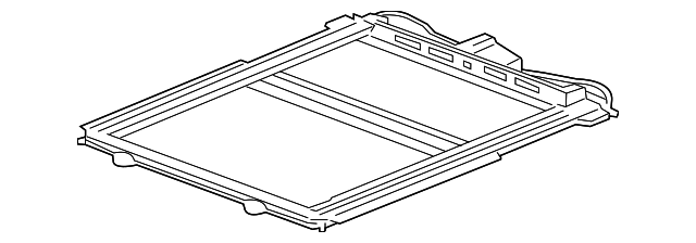 15893855 Деталь SUNROOF FRAME