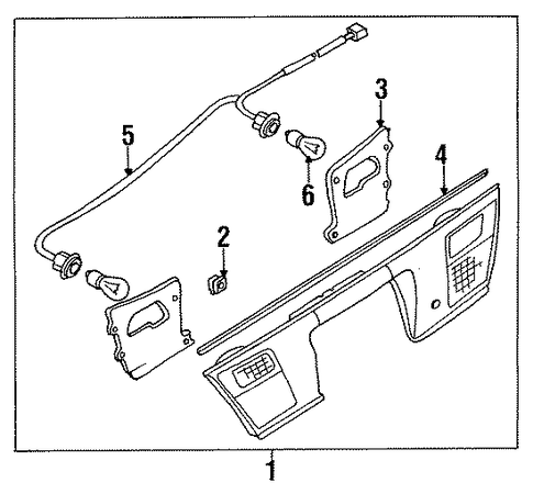 Protege TAIL LAMPS 2