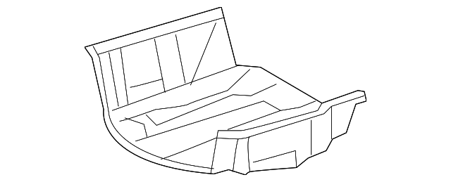 58311-53030 Деталь REAR FLOOR PAN