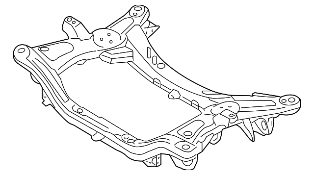 62410-3T060 Деталь ENGINE CRADLE