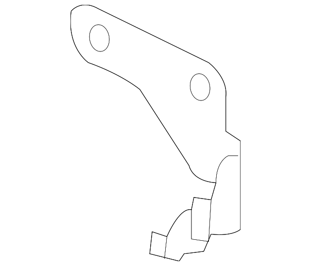 283481CA0A Деталь CONTROL MODULE BRACKET, RIGHT