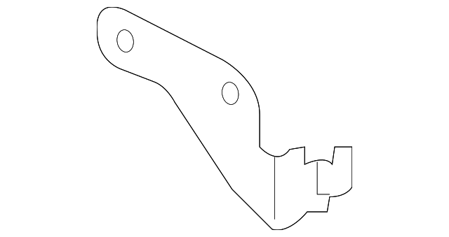 283481CA5A Деталь CONTROL MODULE BRACKET, LEFT