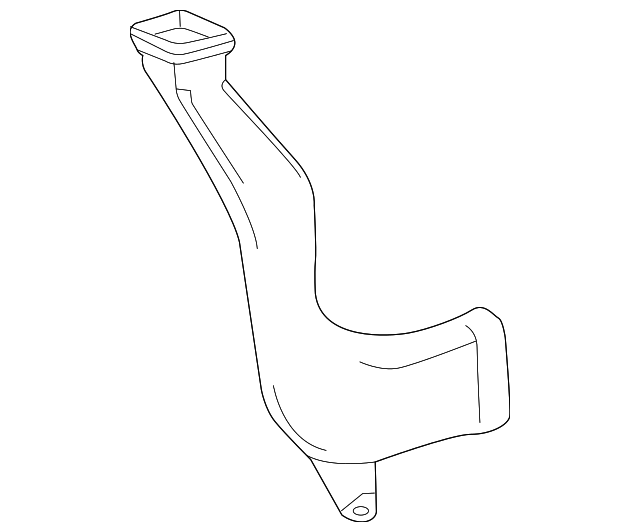 27983-3KA0A Деталь LOWER DUCT, LEFT