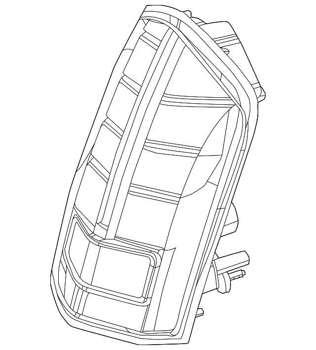 68196293AD Деталь TAIL LAMP ASSY, LEFT