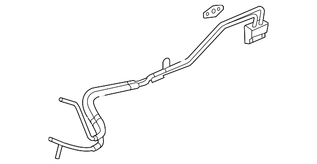 15848590 Деталь OIL COOLER PIPE