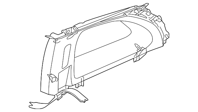 TW40TL2AK Деталь WINDOW TRIM, RIGHT