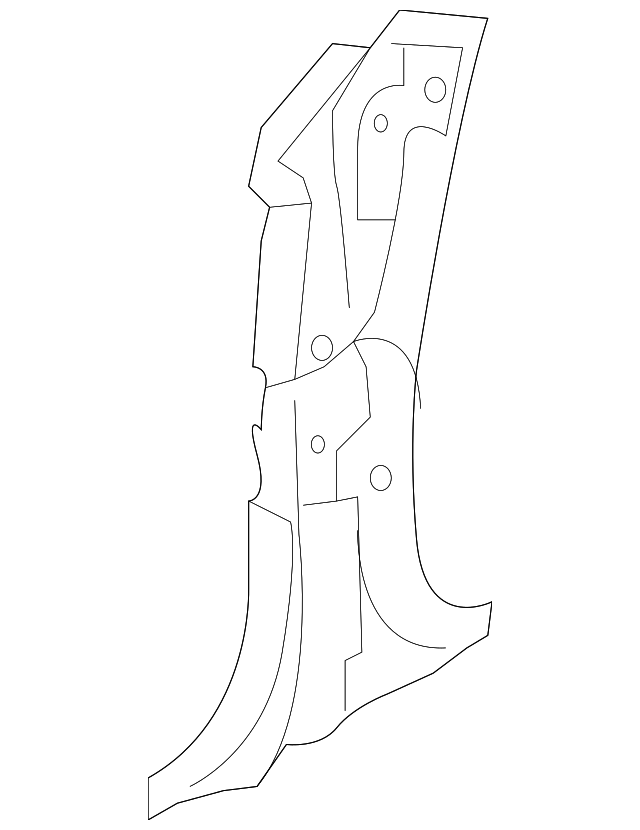71202-3N000 INNER HINGE PLR, RIGHT