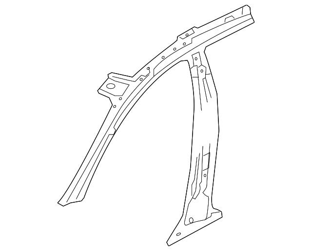 71401-3N050 INNER CENTER PLR, LEFT