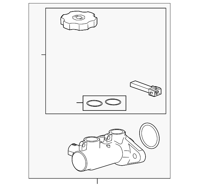 22956541 Деталь MASTER CYLINDER