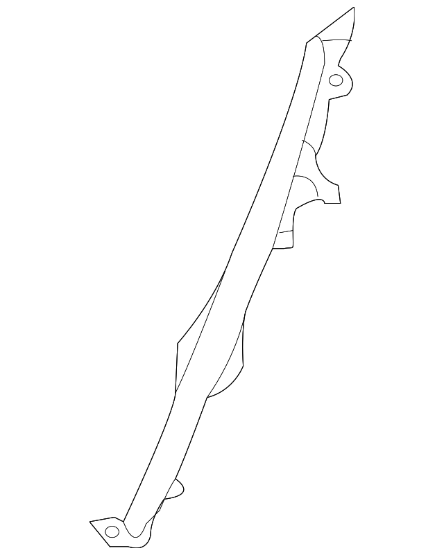 85880-1E050-OR Деталь LOCK PILLAR TRIM, LEFT