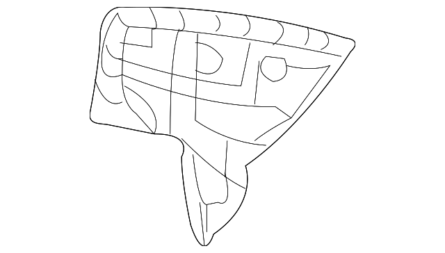85850-1E000-OR Деталь UPPER QTR TRIM, LEFT