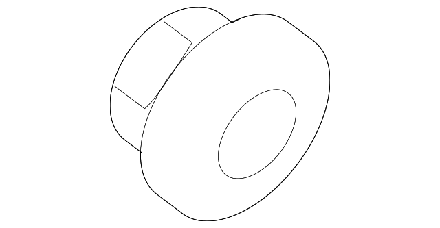 902370041 Деталь HIGH MOUNT LAMP NUT